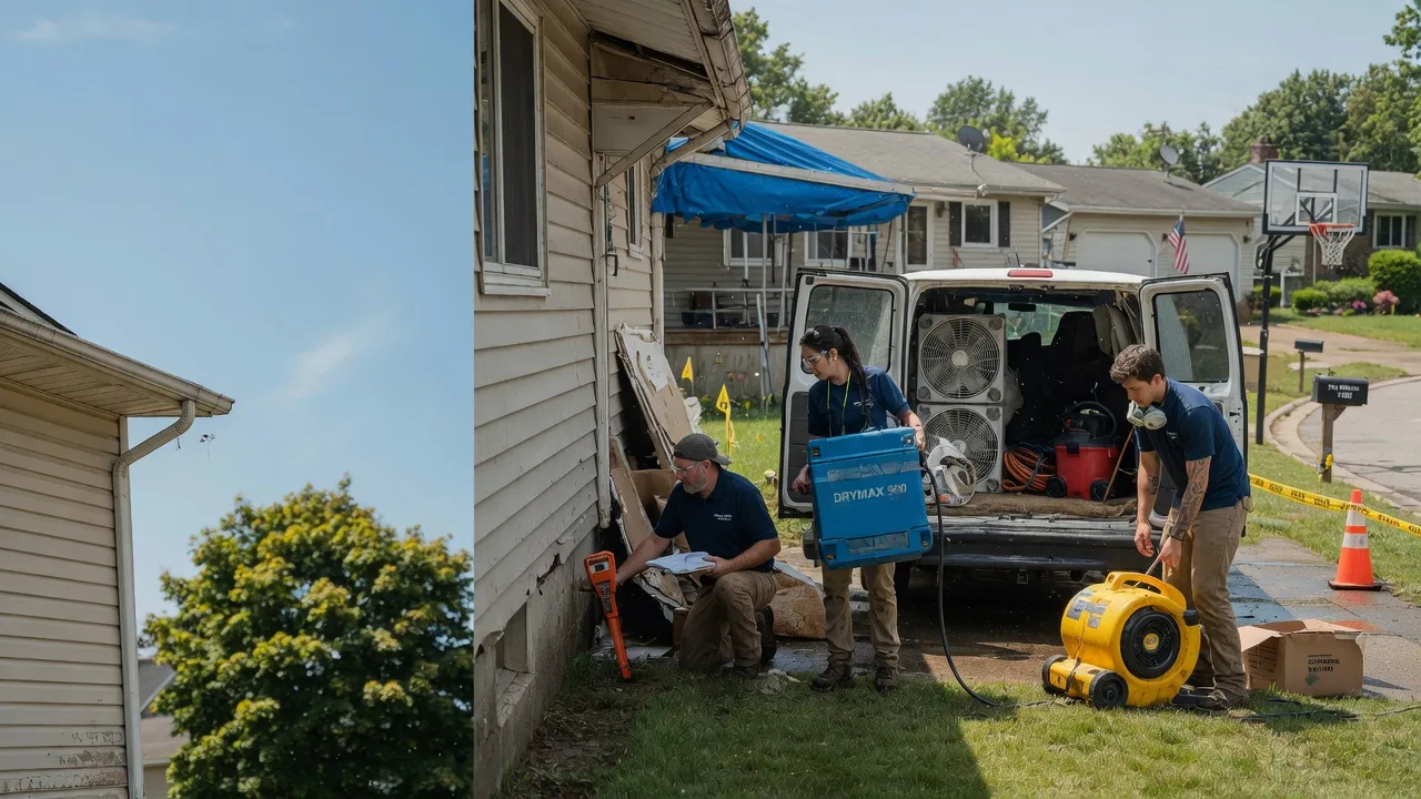 Ceiling Leak Cleanup in Trumbull, NE near me